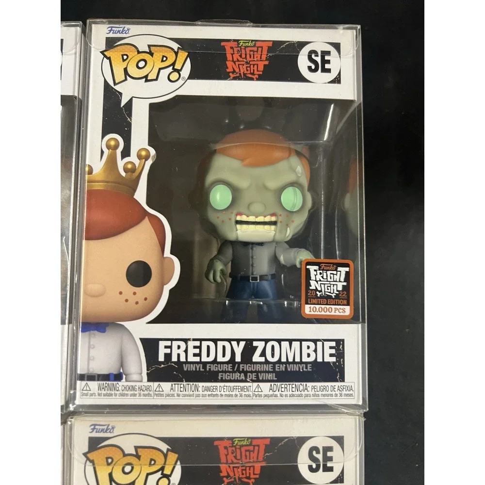 Funko Pop! Fright Night Freddy Lot Of 4, Hannibal,‎ Zombie, & Spirit Halloween